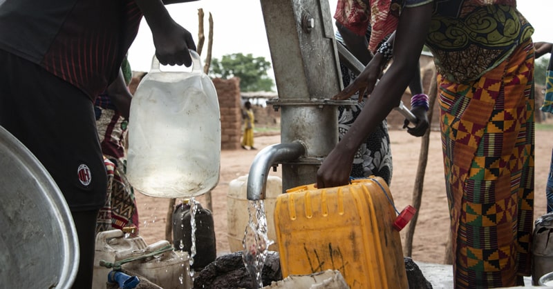 Mise en place d'un point d'eau dans le cadre du projet concomitant -Projet multisectoriel de développement local dans le Nord-Est de la République Centrafricaine, Iboungbi-, Vakaga, RCA