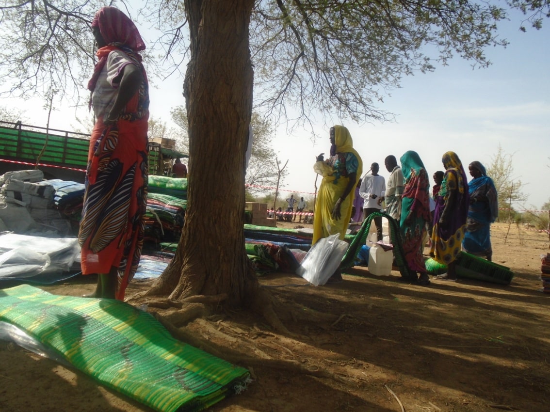 NFI fair in Ojeb Obeida (city of Um Dukhun, Central Darfur)