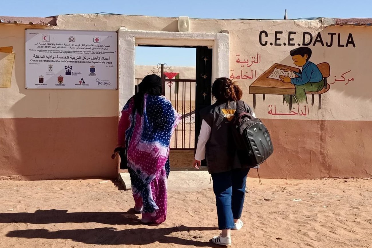 Special education center supported by TGH - Dakhla Camp, Algeria © TGH