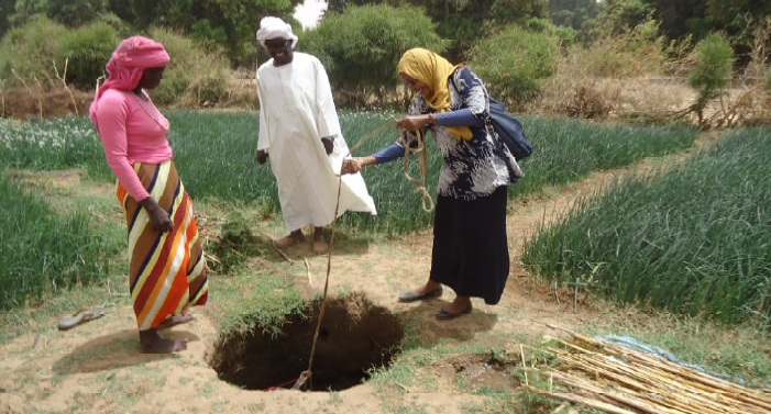 Utilisation d'un puit – Kreinik, Darfour Central