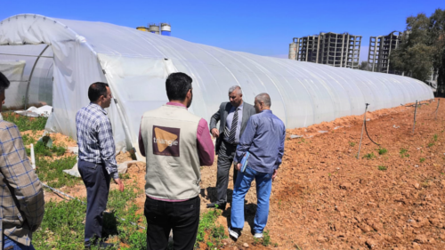 Visite de terrain du doyen de la faculté d'agriculture et de sylviculture et de TGH