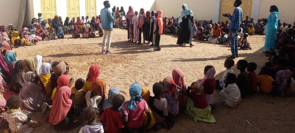 TGH teams are responding to the critical needs of new arrivals in Milé II camp through an integrated WASH-Education approach.